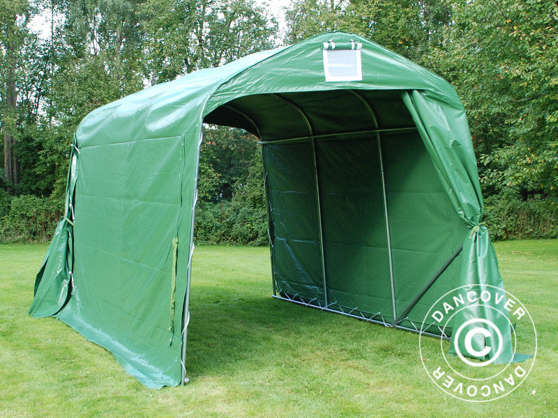 Storage tent PRO 2.4x3.6x2.34 m PVC, Green