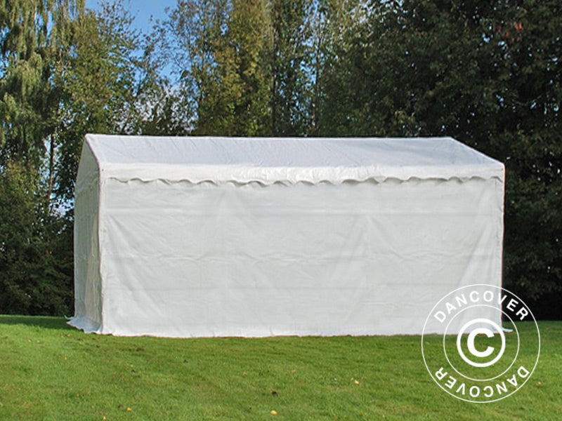 Storage Tent Basic 2-in-1, 4x6 m PE 700, White