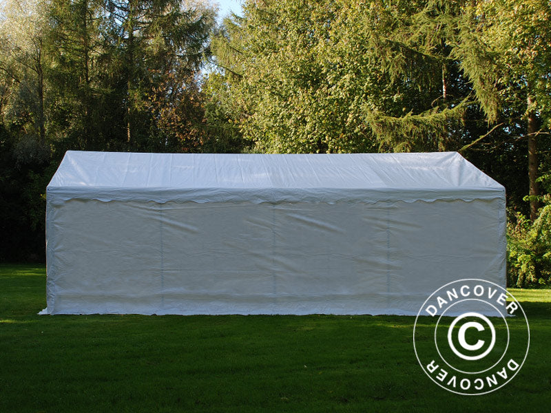 Storage Tent Basic 2-in-1, 4x8 m PE 700, White
