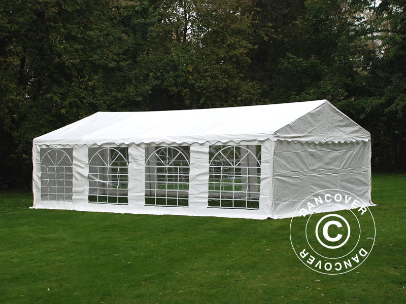 Storage Tent Basic 2-in-1, 5x8 m PE 700, White