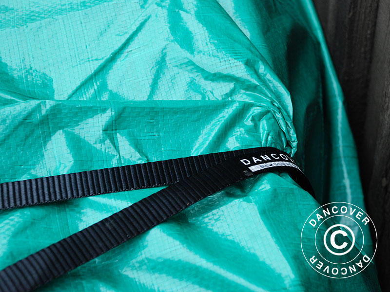 Tarpaulin 20x20 m, PE 65 g/m², Green