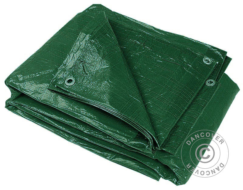 Tarpaulin 20x20 m, PE 65 g/m², Green