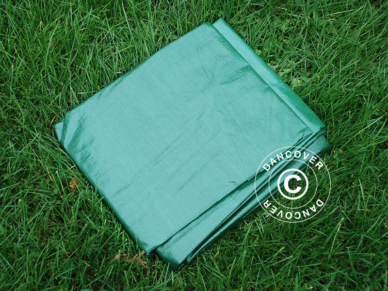 Tarpaulin 4x6 m, PE 150 g/m², Green