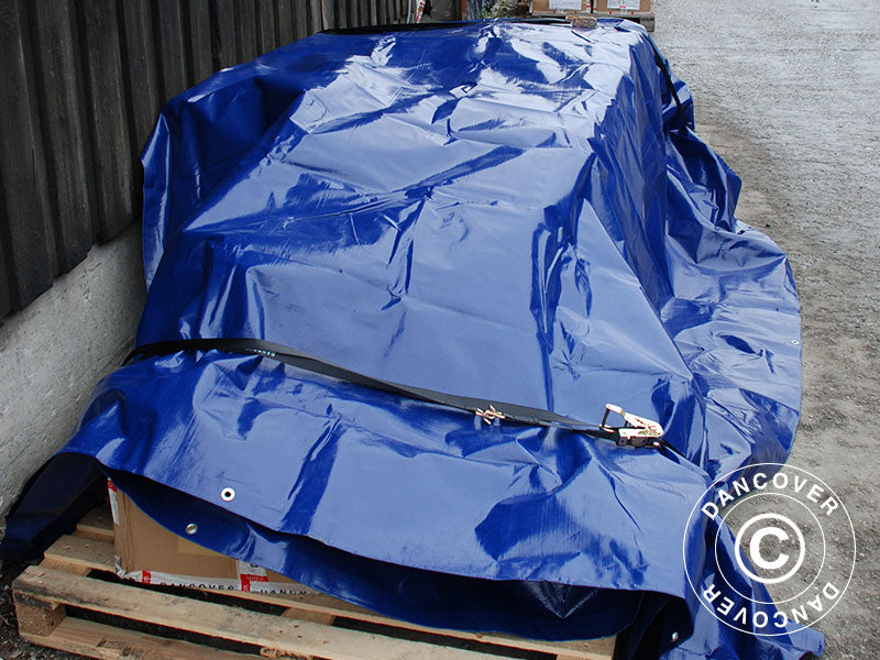 Tarpaulin 6x8 m, PE 250 g/m², Blue