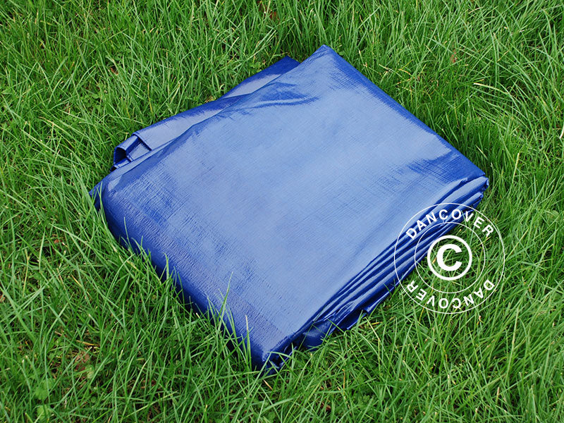 Tarpaulin 8x10 m, PE 250 g/m², Blue