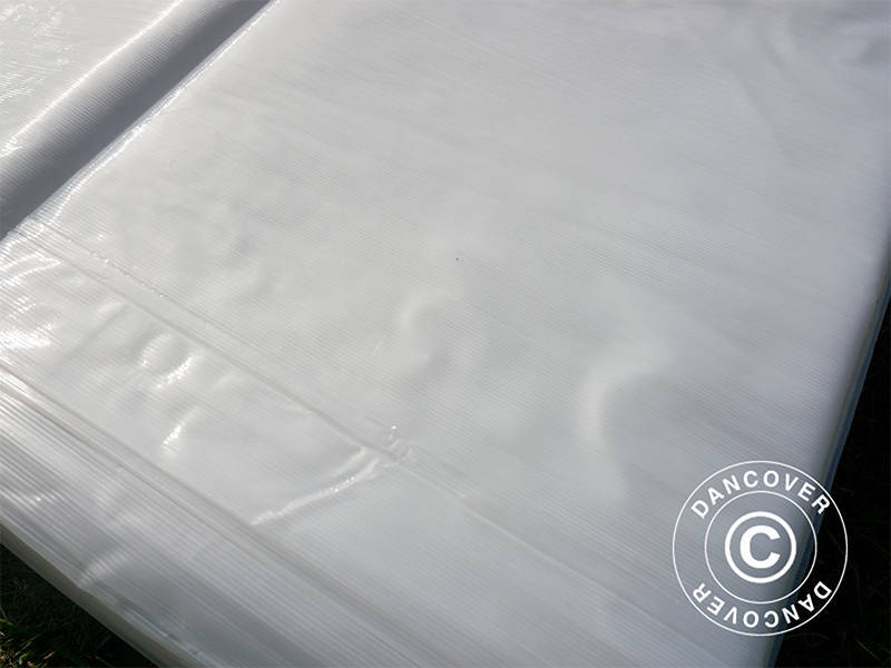 Tarpaulin 5x8 m, PE 90 g/m², Translucent