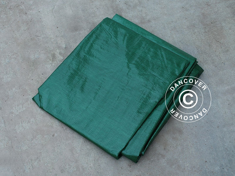 Tarpaulin 10x15 m, PE 150 g/m², Green