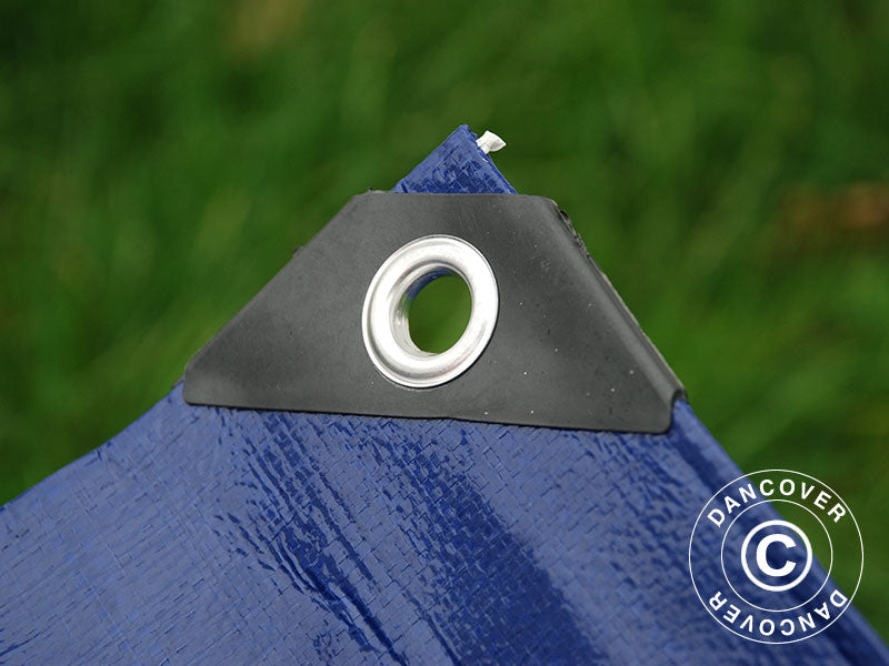 Tarpaulin 10x15 m, PE 250 g/m², Blue