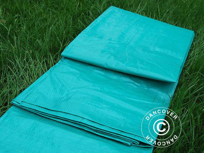 Tarpaulin 5x8 m, PE 65 g/m², green