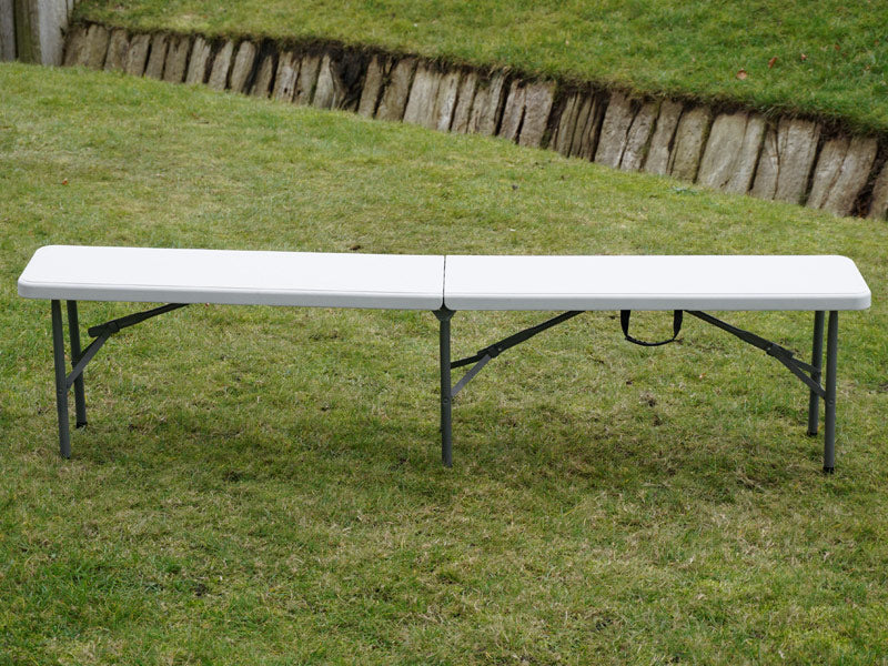 Folding Bench 183x30x43 cm, Light grey (25 pcs.)