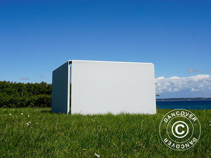 Folding Table 240x76x74 cm, Light Grey (25 pcs.)