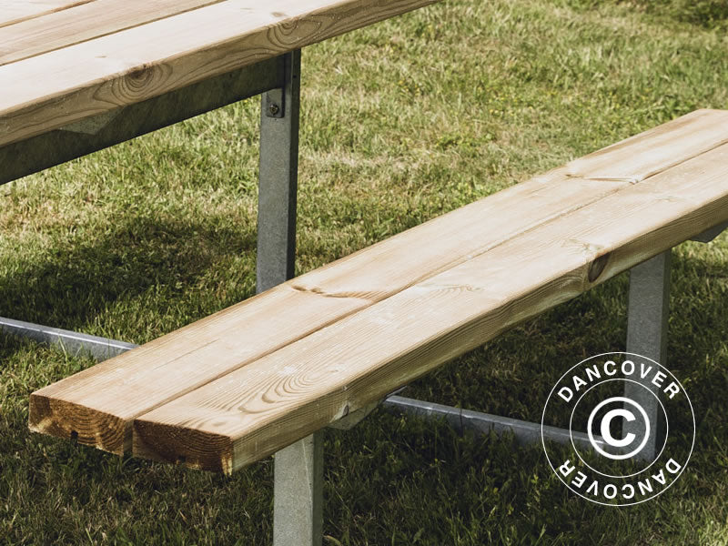 Picnic table, 1.4x1.75x0.75 m, Wood