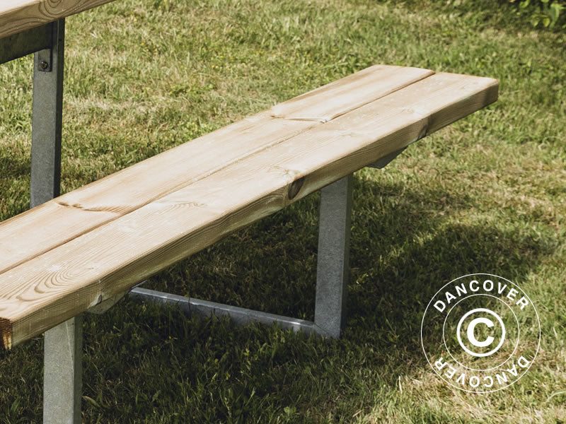 Picnic table, 1.4x1.75x0.75 m, Wood