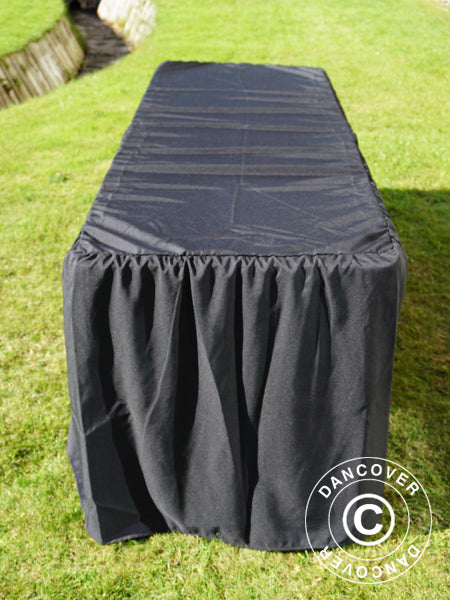 Tablecloth 244x76x74 cm, Black ONLY 2 PCS. LEFT