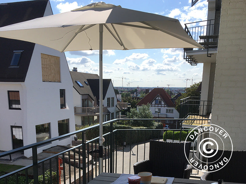 Parasol bracket f/ balcony Grid, Black