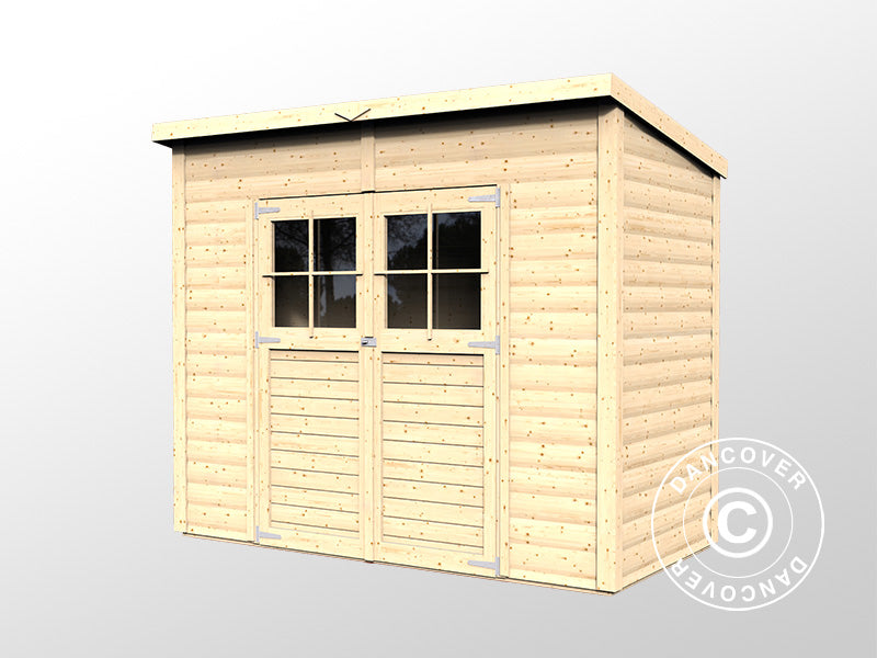 Wooden Shed, Bertilo Alster 2, 2.44x1.21x2.11 m, 2.96 m²